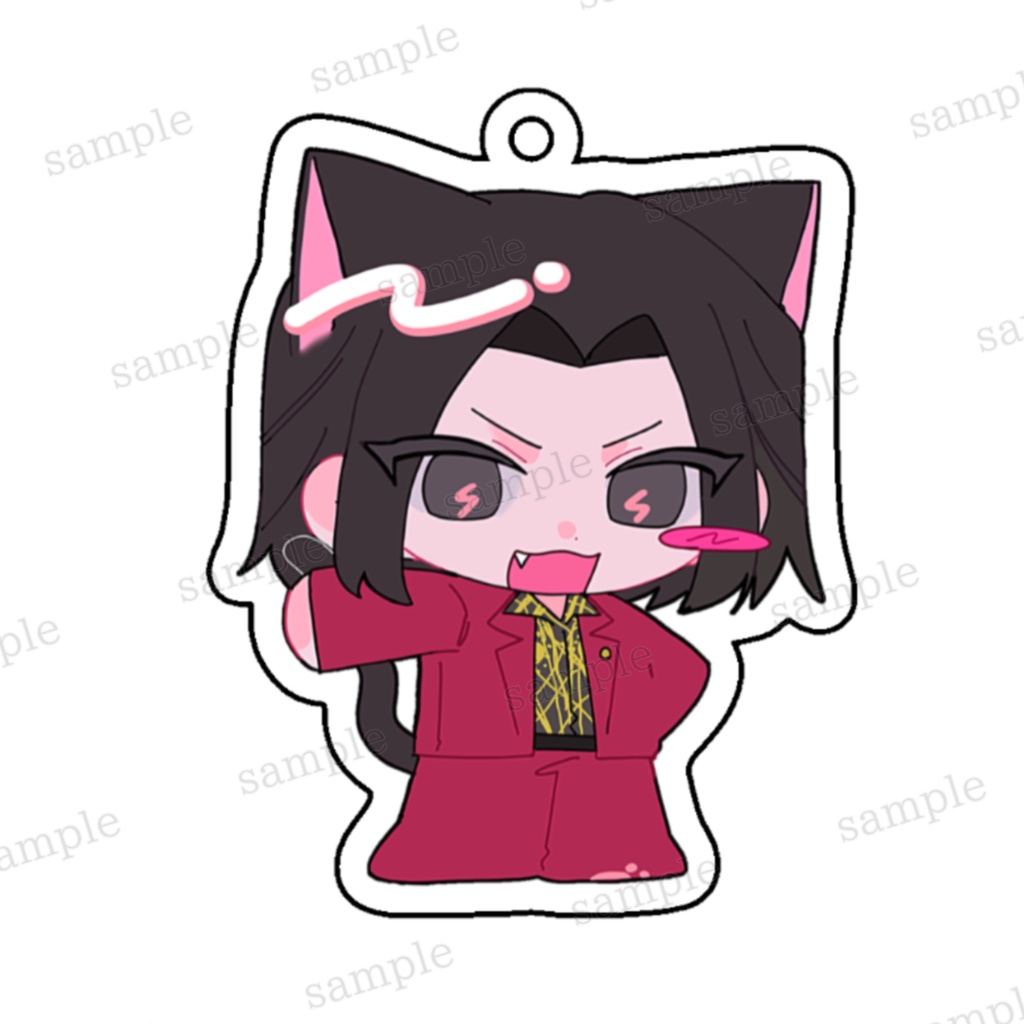 にゃんだふるキーホルダー