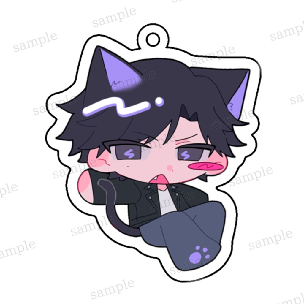 にゃんだふるキーホルダー