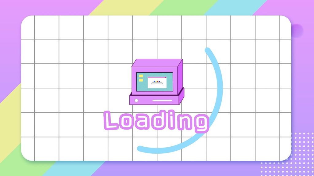 【配信待機画面】カワイイミニPC待機画面