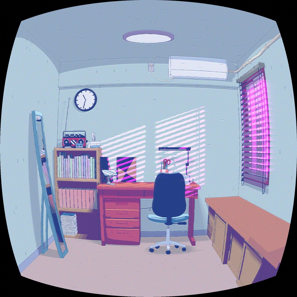 アニメ調 「部屋」