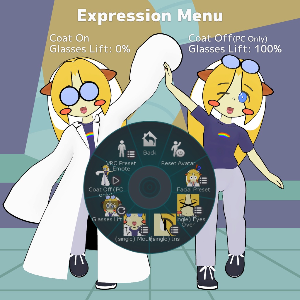 ドクター・モット (Doctor Mott)【VRChat (PC & Quest) / VRM】