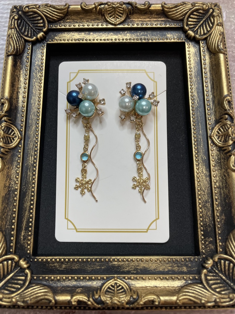 【ツイステ/豊作村のケルッカロト/ジェイド•リーチイメージ】ピアス