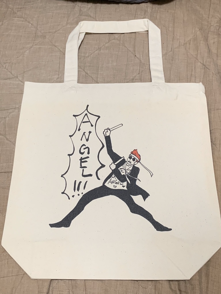 天使強火担クロウリーキャンバストート
