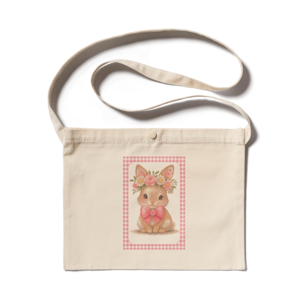 可愛いうさぎちゃん CP サコッシュ