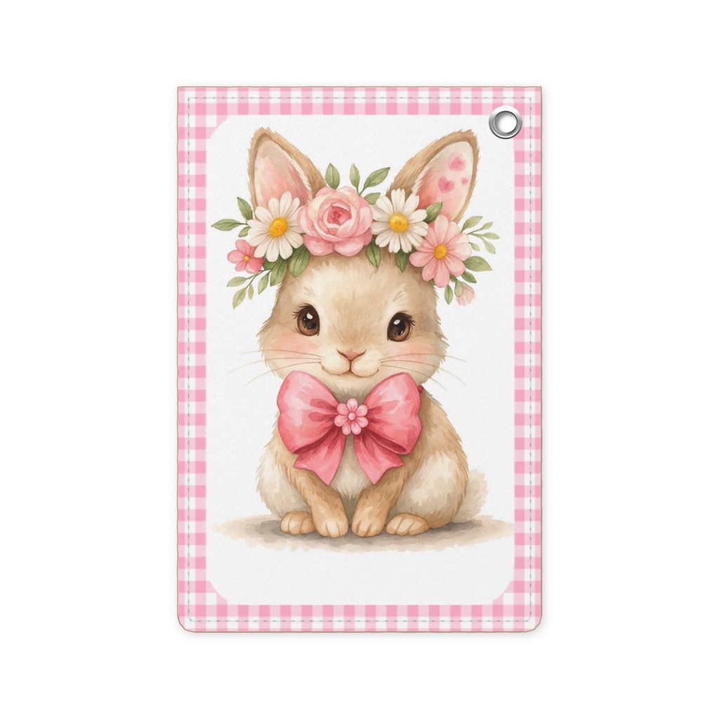 可愛いうさぎちゃん CP パスケース