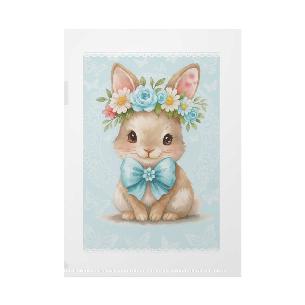 可愛いうさぎちゃん CB クリアファイル