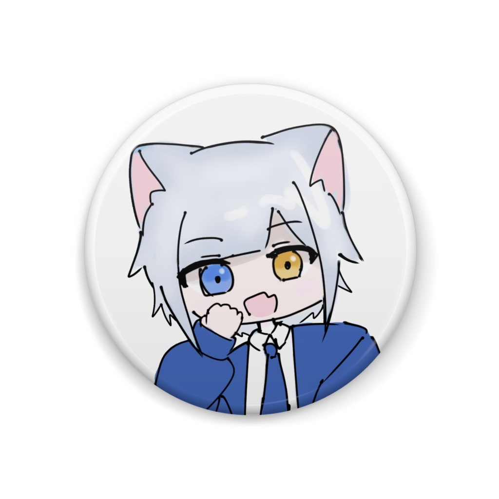 【期間限定販売】ゆるっと!ユキのミニキャラ缶バッジ