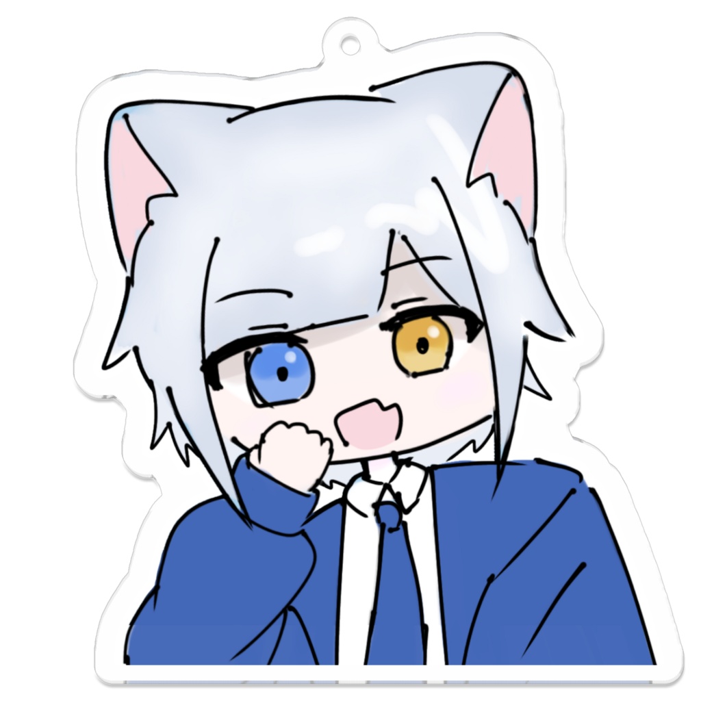 【期間限定販売】ゆるっと！ユキのアクリルキーホルダー