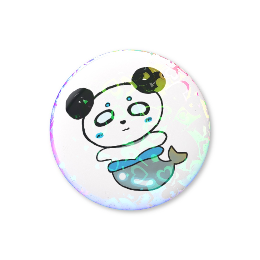 「ぱんぎょ」缶バッジ