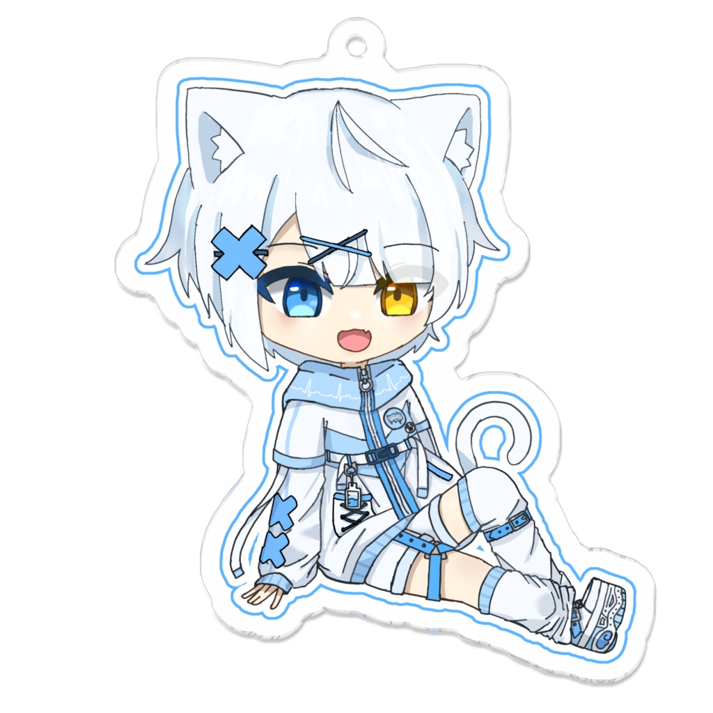 【孤珀ユキ】アクリルキーホルダー