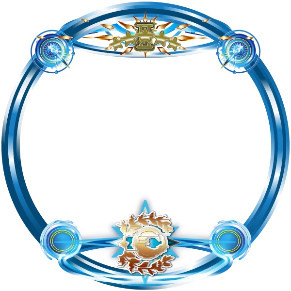 【FG●風】グランドなフレーム素材