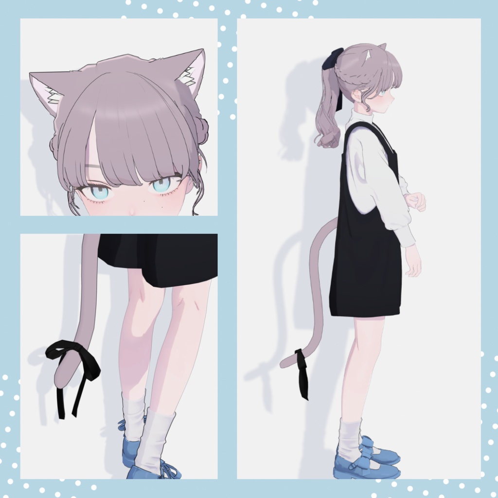 【2アバター対応】ねこみみセット【MA対応】