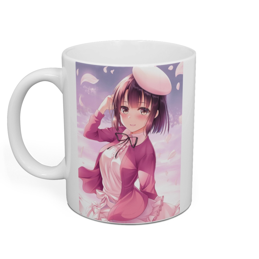 春の加藤恵マグカップ