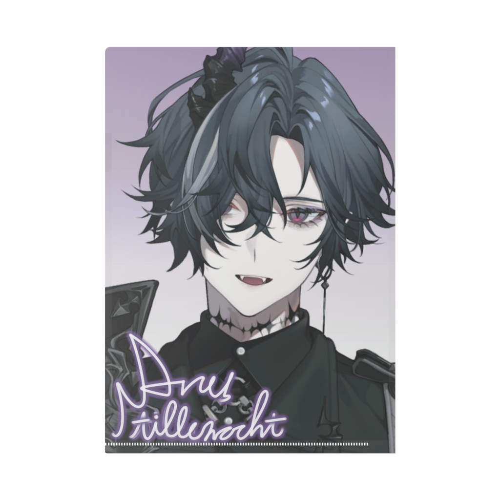 無音騎士クリアファイルA4