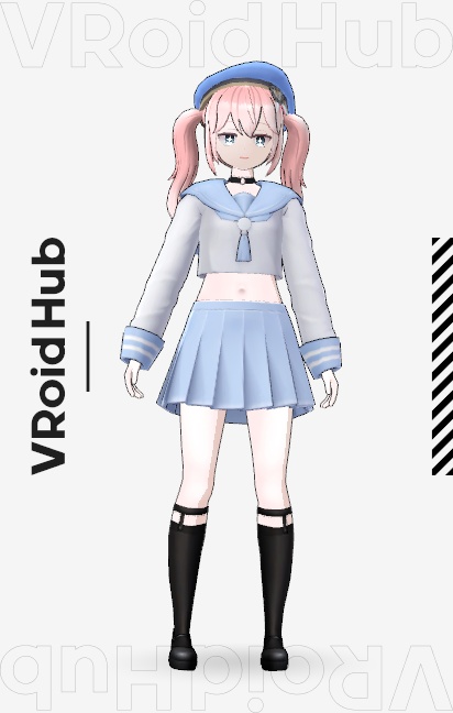 無料   Vモデル   VRM式   Avatavi対応