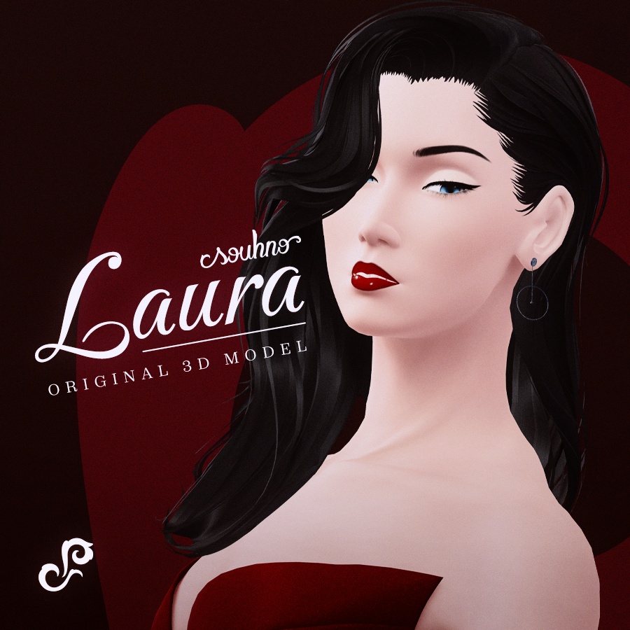Laura ローラ | オリジナル3Dモデル