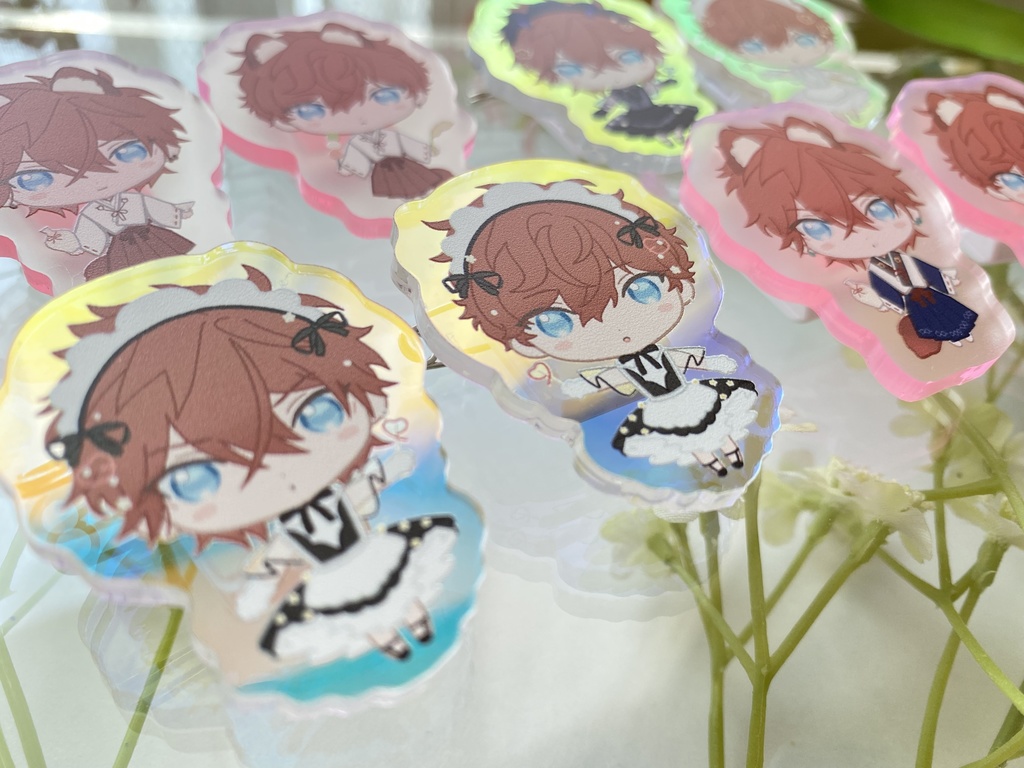 あまぎアクリルクリップ