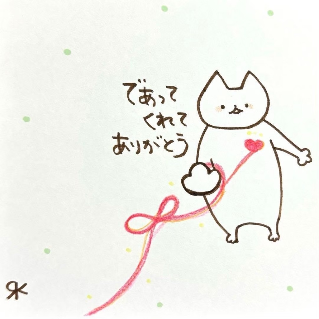 【302】【猫の絵と言葉】オリジナルアナログ創作自作作品手描きアートイラスト原画