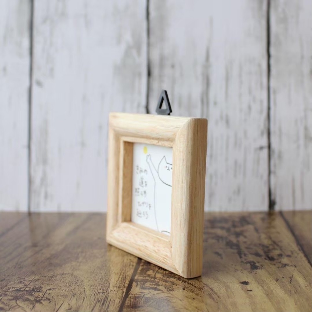 【444】【猫の絵と言葉】額付きオリジナルアナログ手描きイラスト原画 自作ポエム