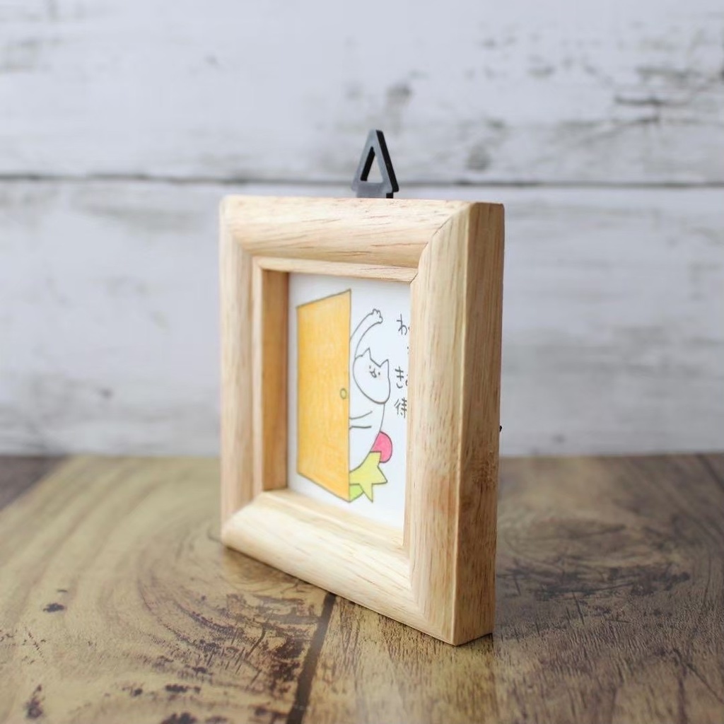 【540】【猫の絵と言葉】額付オリジナルアナログ手描きイラスト原画 自作創作作品