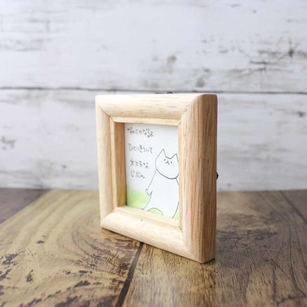 【544】【猫の絵と言葉】額付オリジナルアナログ手描きイラスト原画 自作創作作品