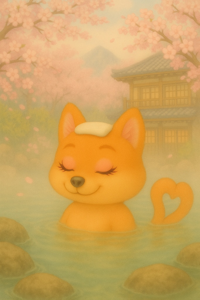 由布院編(10枚イラストセット)