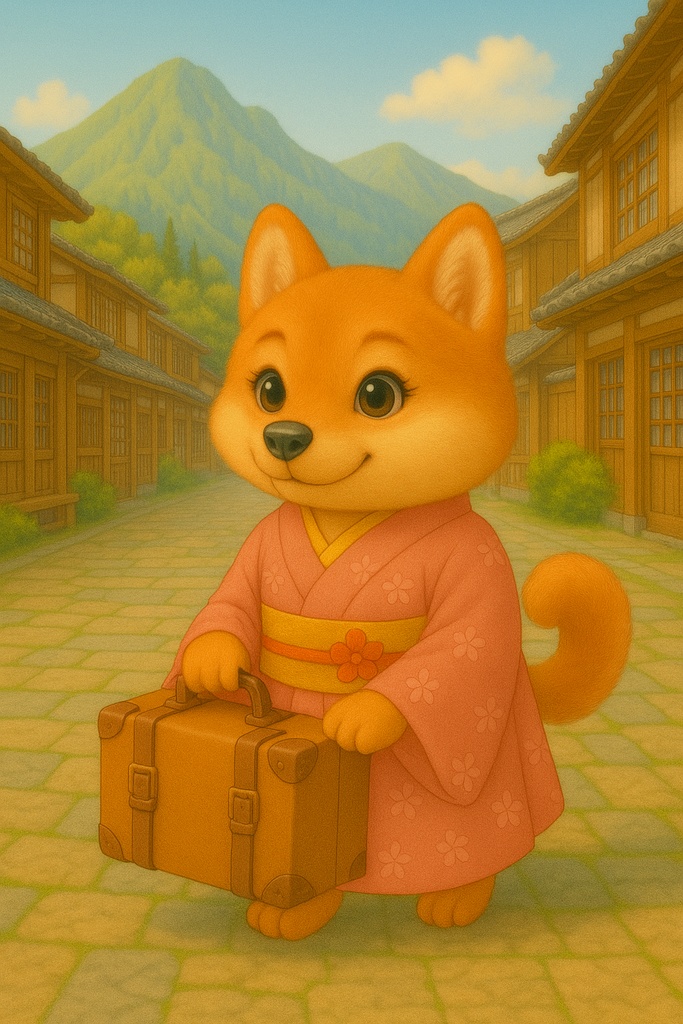 由布院編(10枚イラストセット)