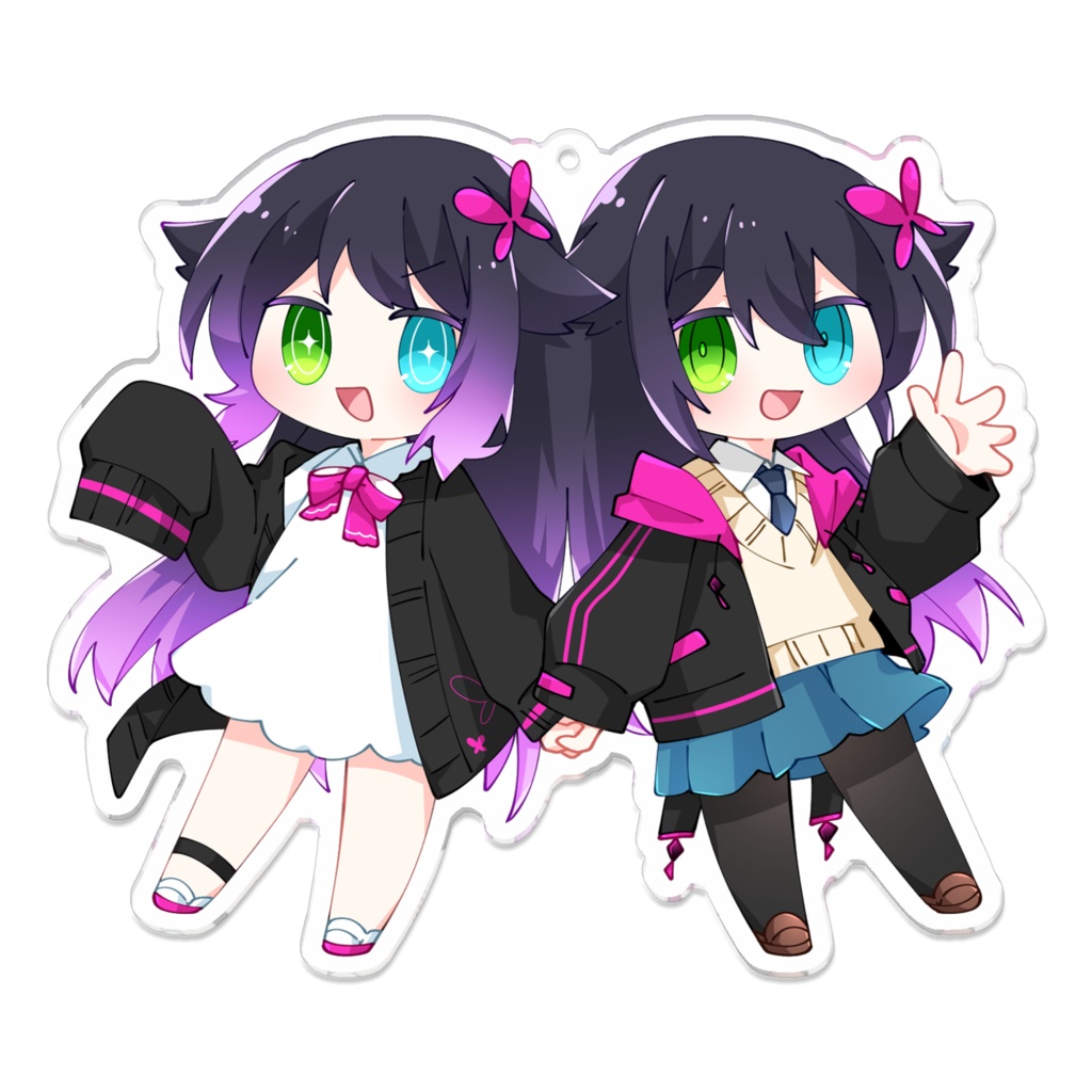 ダブルユビキリヤのアクキー