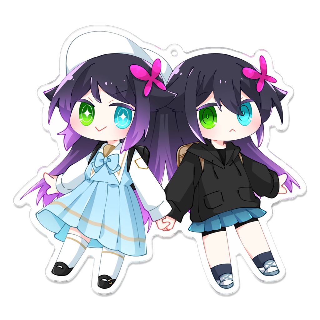 ダブルみにユビキリヤのアクキー