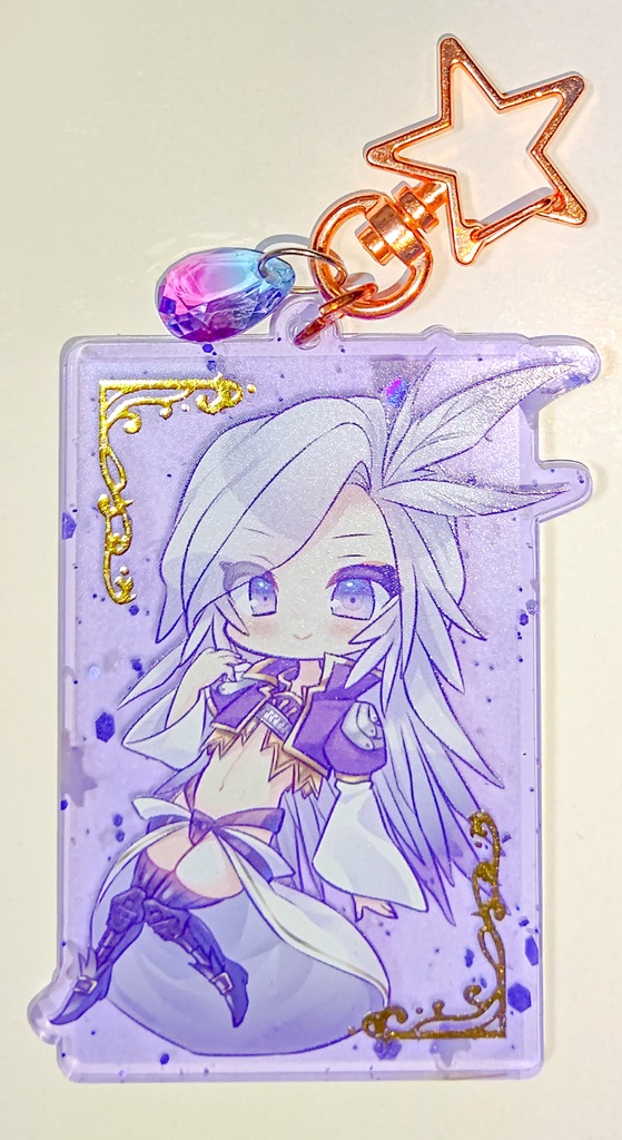 クジャアクリルキーホルダー