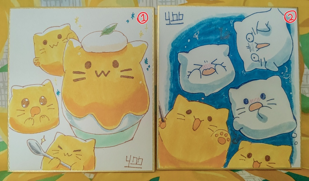 blobcat色紙