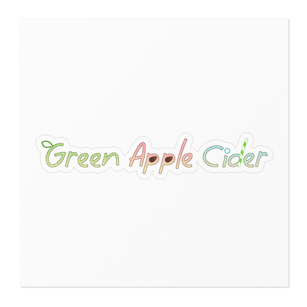 青サイロゴステッカー2