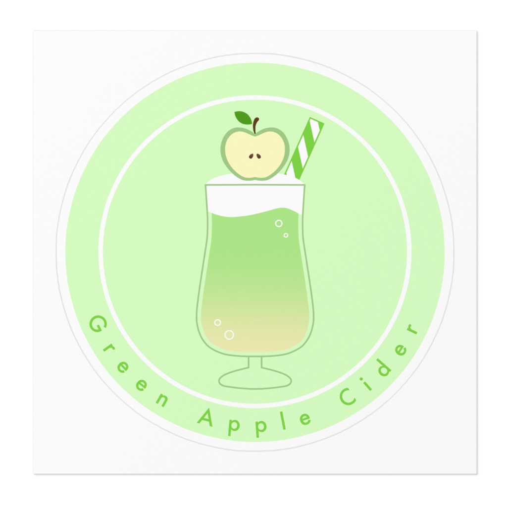 青サイロゴステッカー3