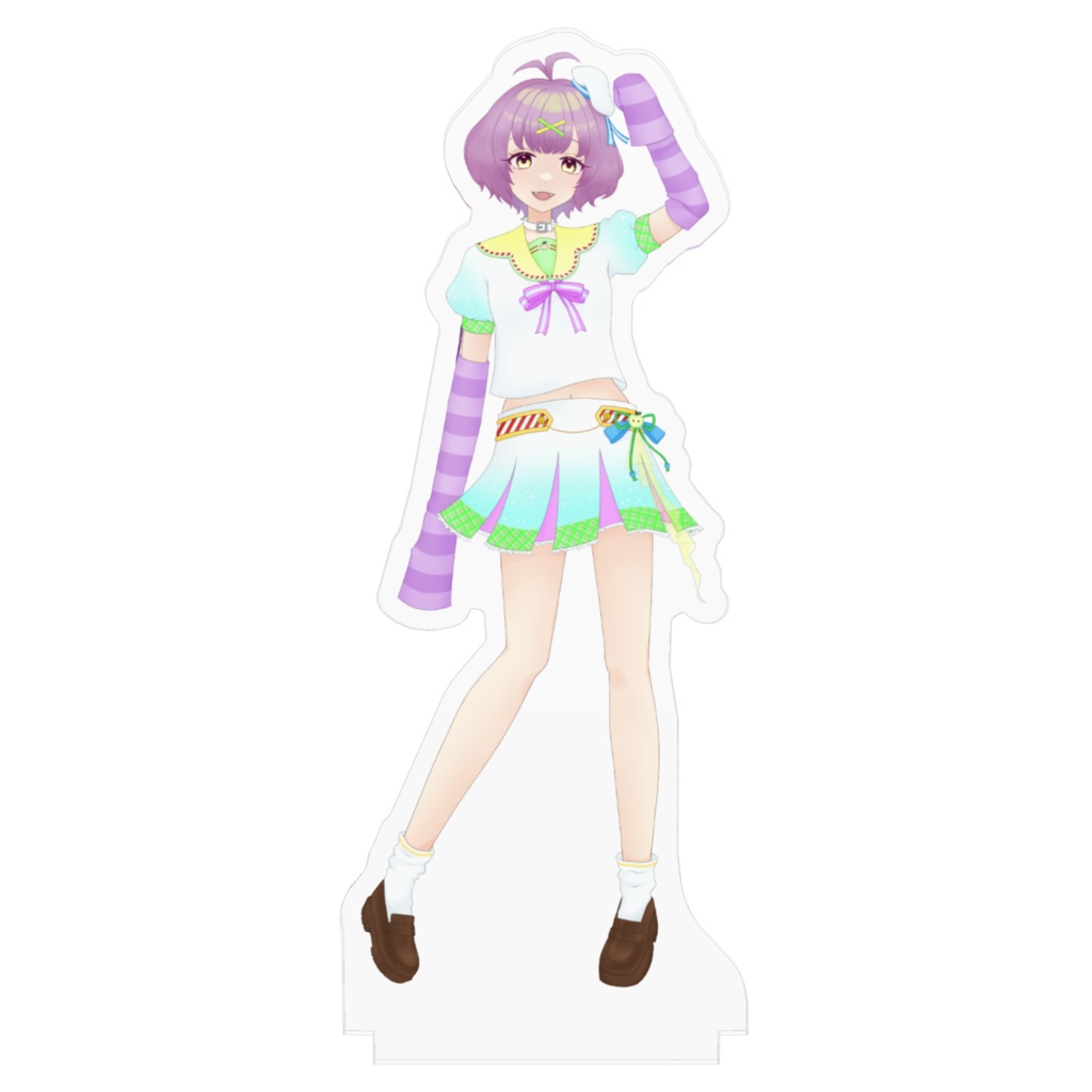 青サイアクリルフィギュア(ててまる)