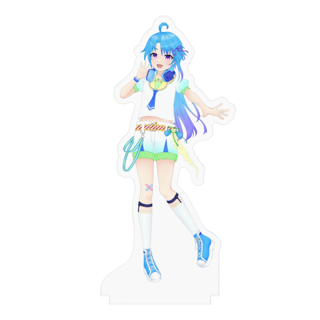 青サイアクリルフィギュア(蒼藍アオ)