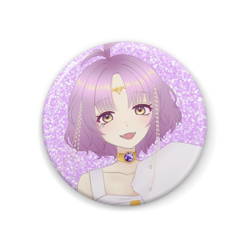 アラビアン衣装缶バッジ(ててまる)