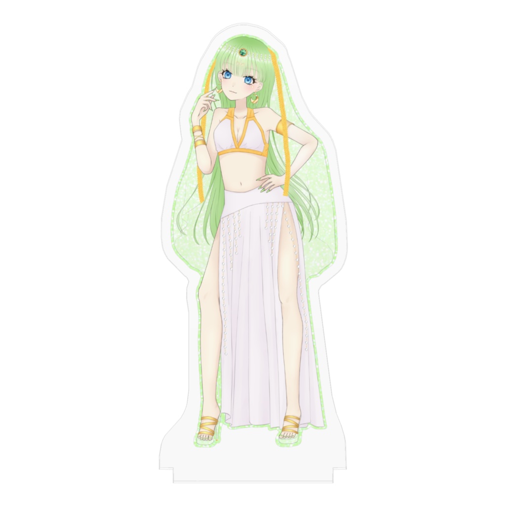 アラビアン衣装アクリルフィギュア(月添まりも)