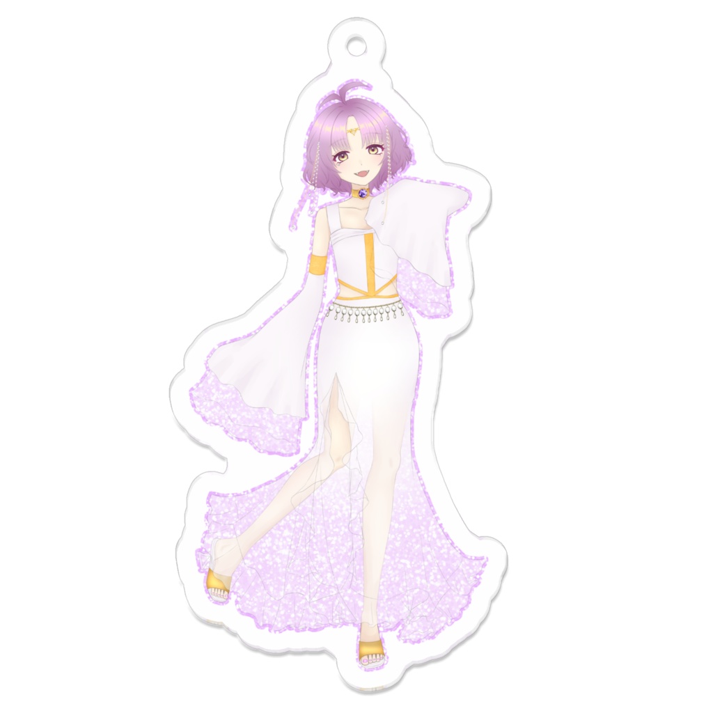 アラビアン衣装アクリルキーホルダー(ててまる)