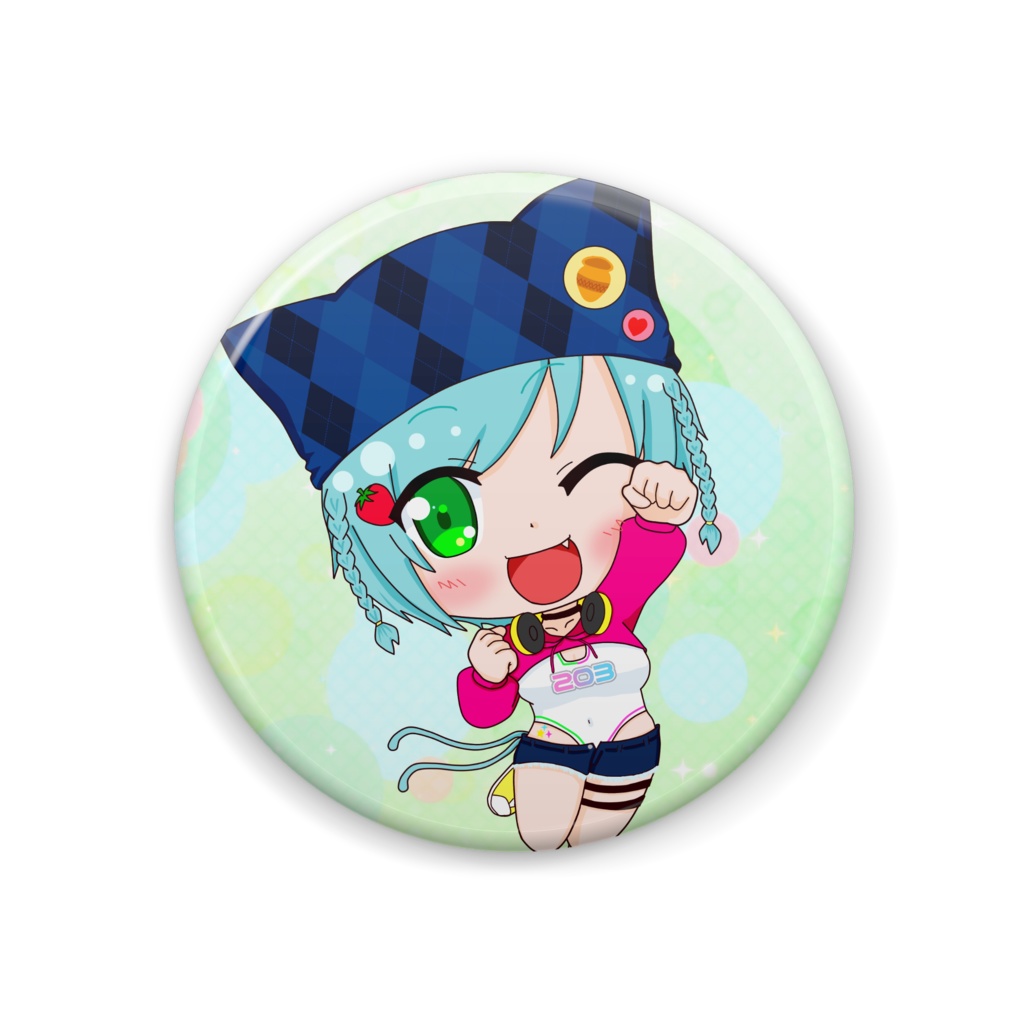 しゅわ☆ぱミニキャラ缶バッジ(甕覗ふれさ)