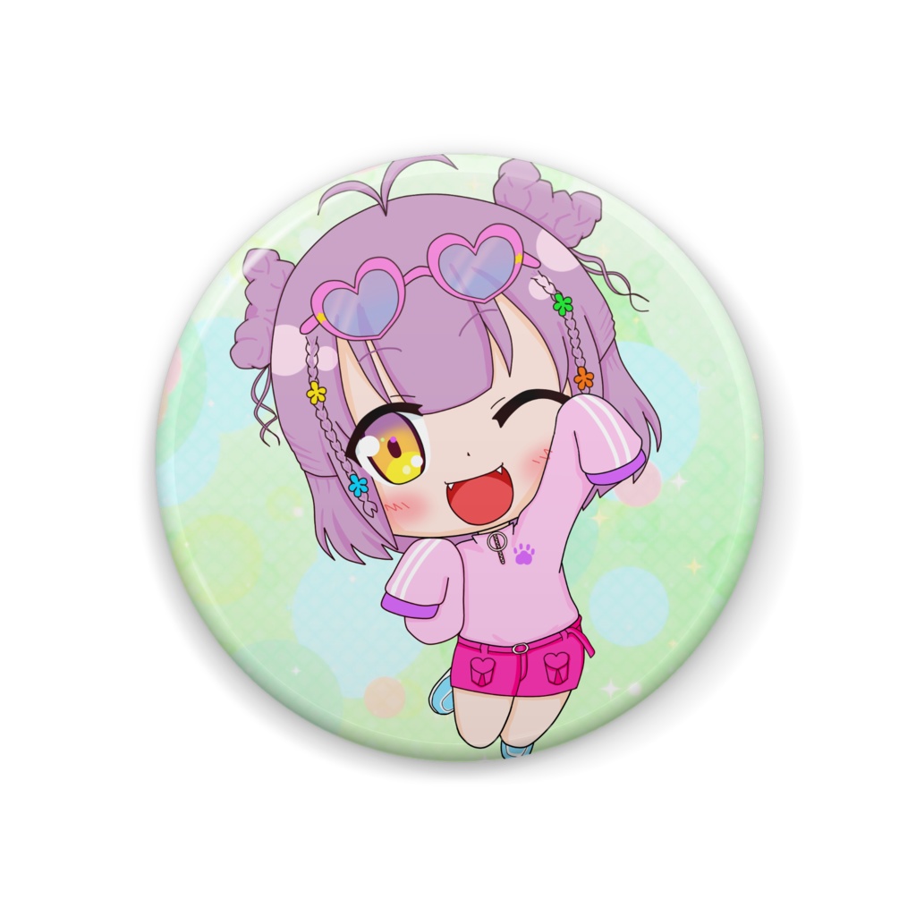 しゅわ☆ぱミニキャラ缶バッジ(ててまる)