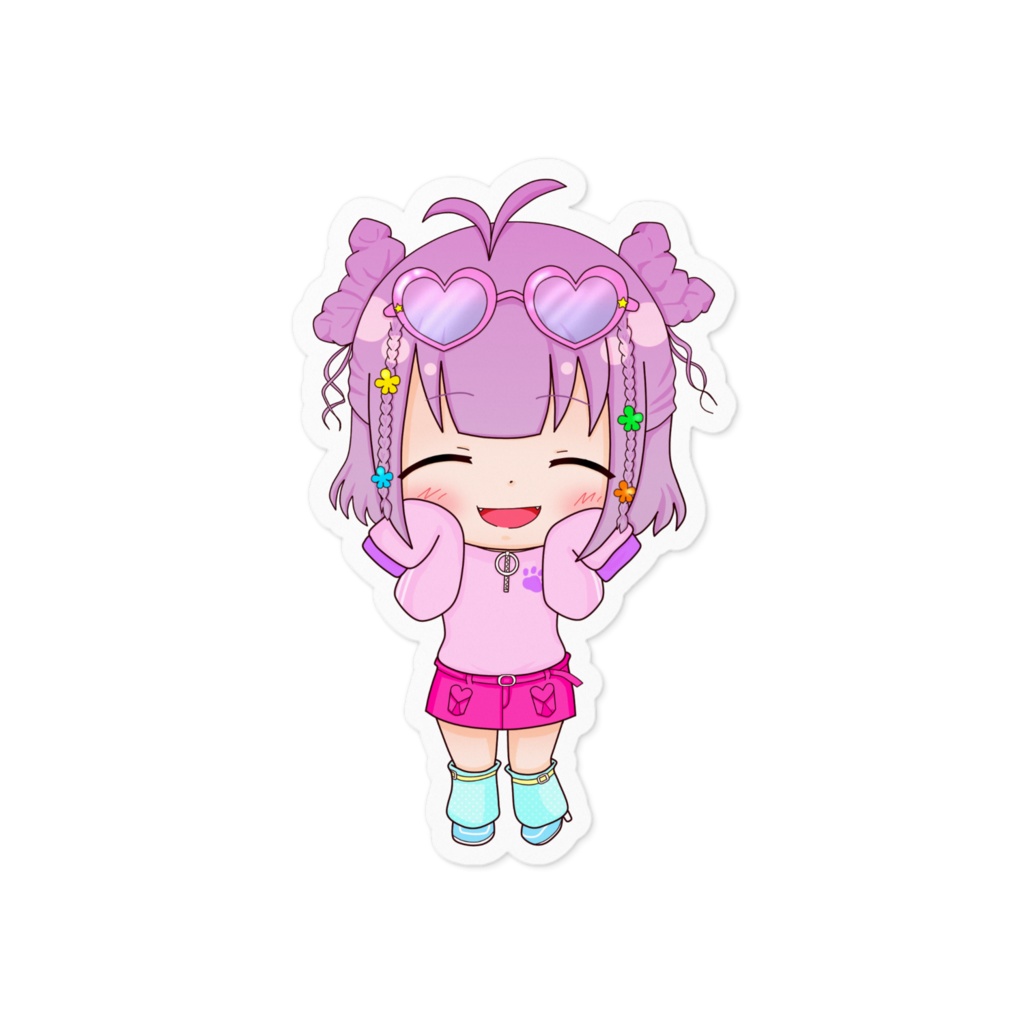 しゅわ☆ぱミニキャラステッカー(ててまる)