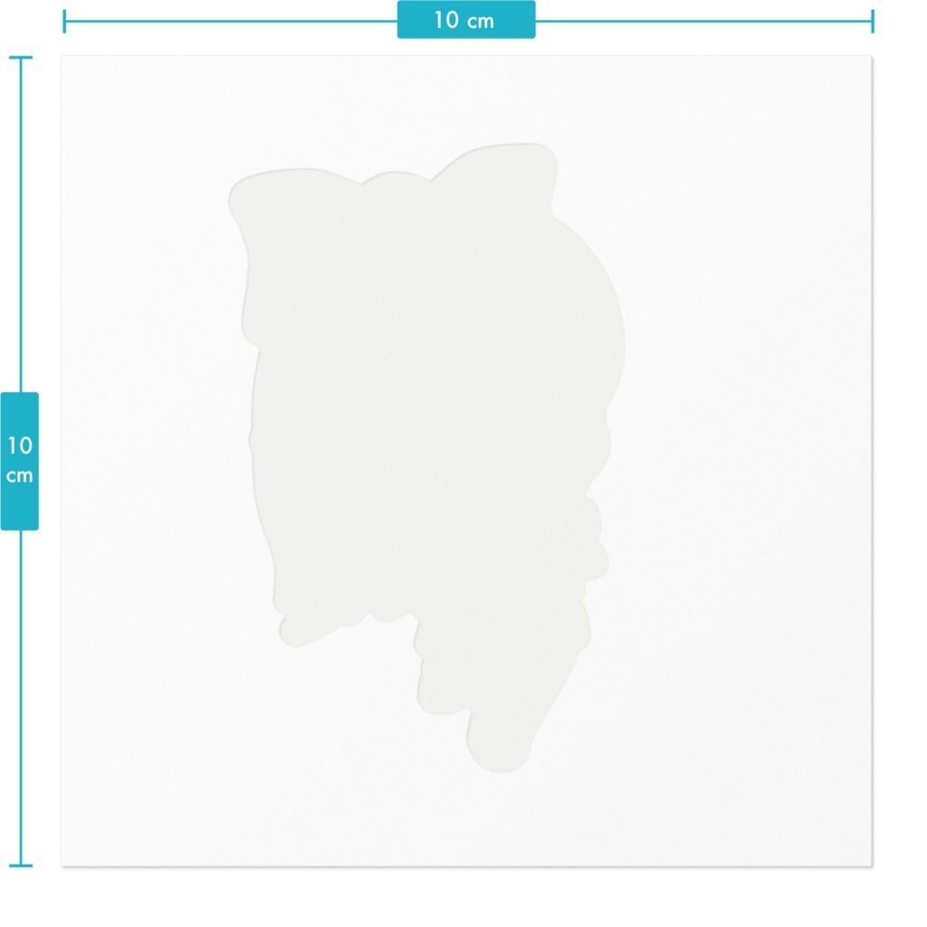 しゅわ☆ぱミニキャラステッカー(月添まりも)