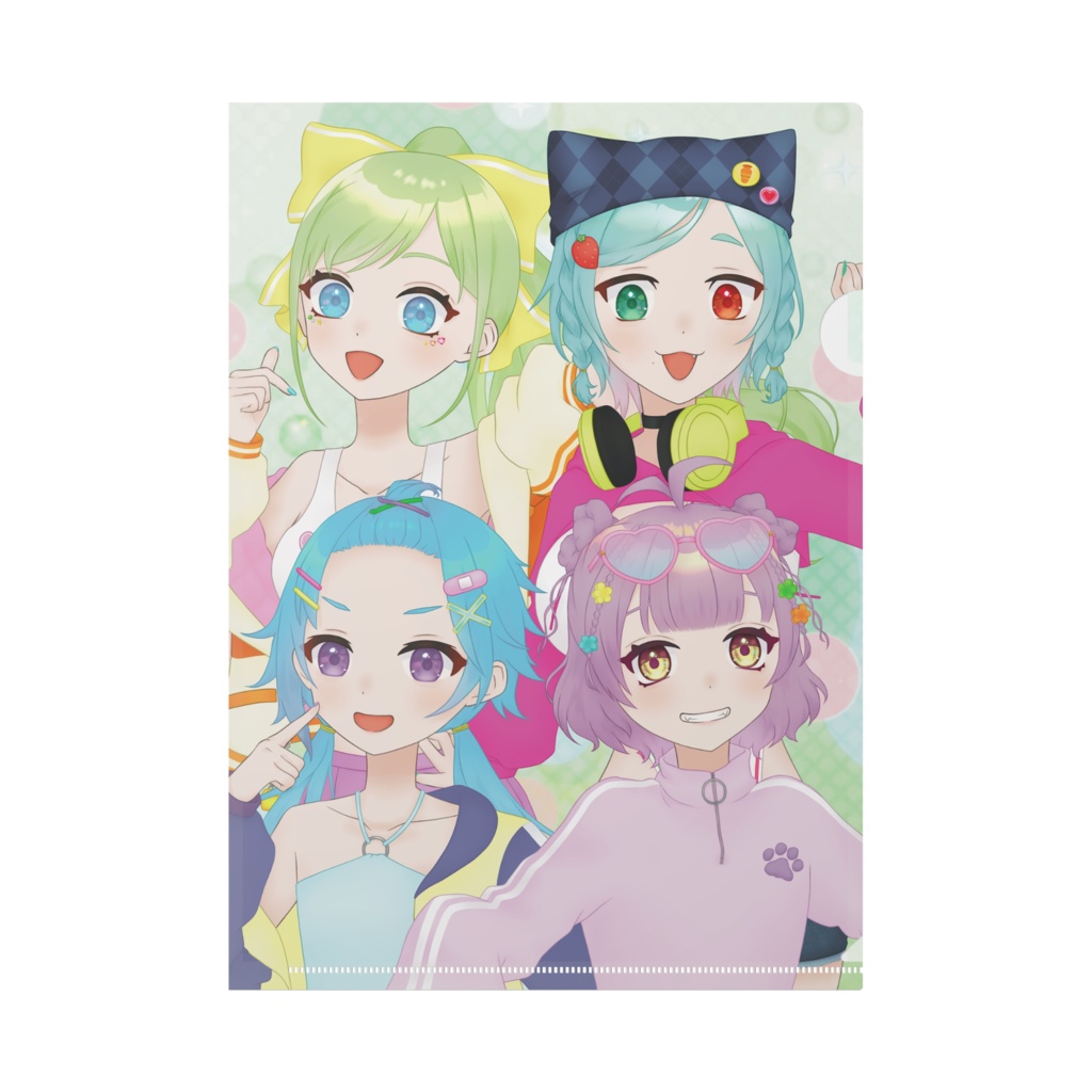 しゅわ☆ぱクリアファイル