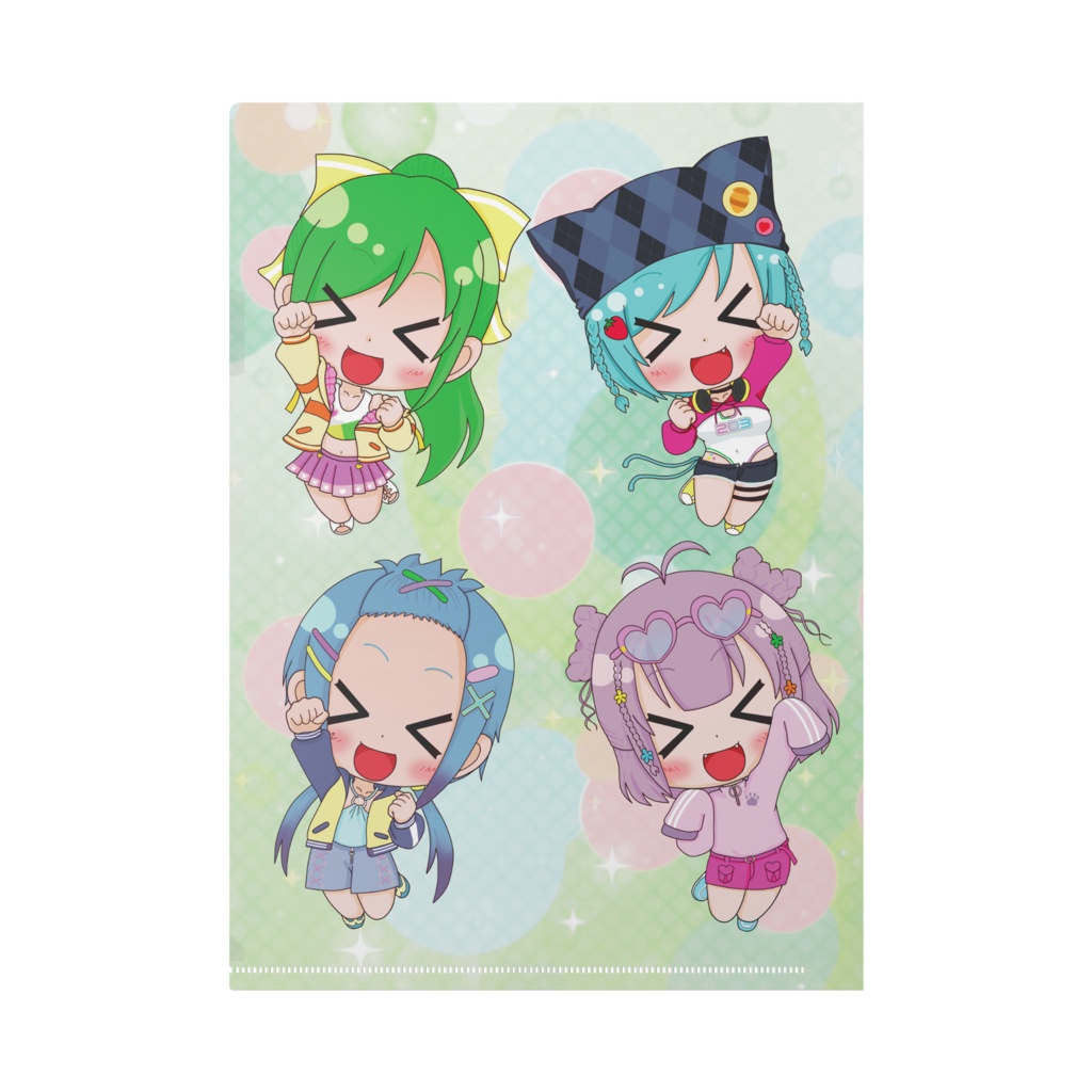 しゅわ☆ぱクリアファイル