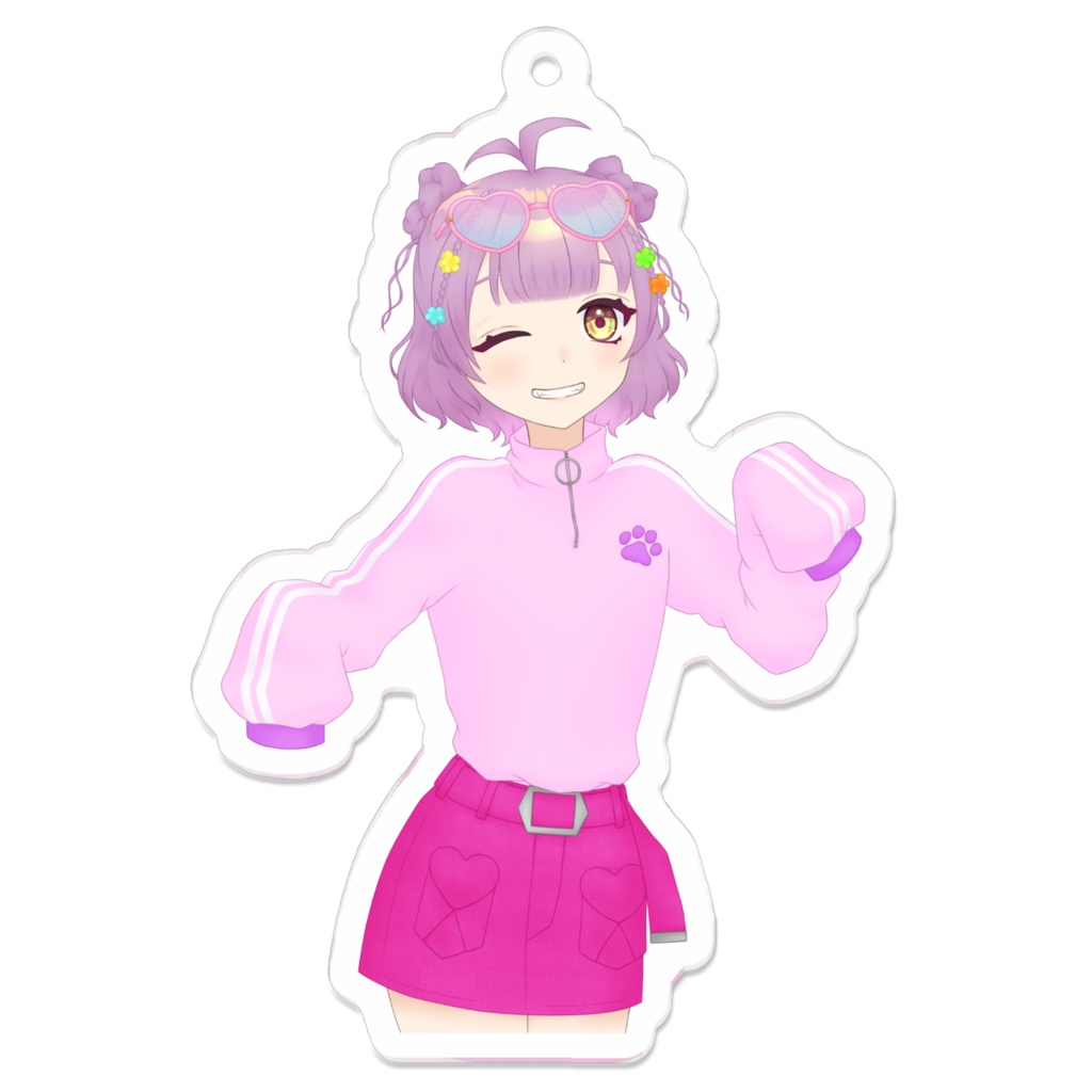しゅわ☆ぱアクリルキーホルダー(ててまる)