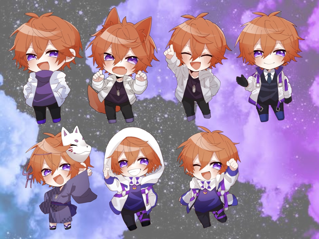 緒方詠斗アクキー