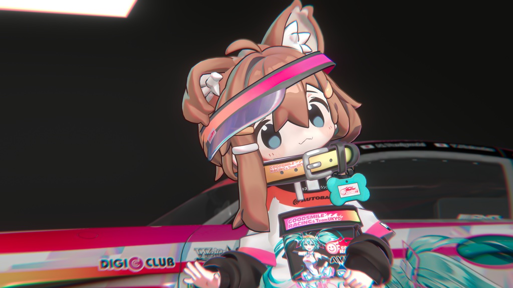 【無料】まめひなた Good Smile Racing 2021 Texture