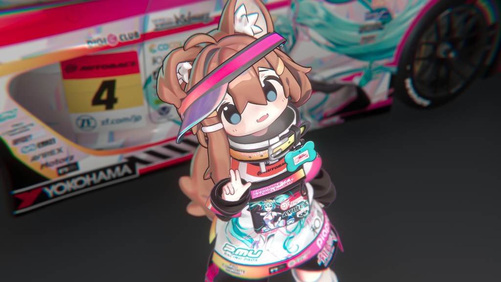 【無料】まめひなた Good Smile Racing 2021 Texture