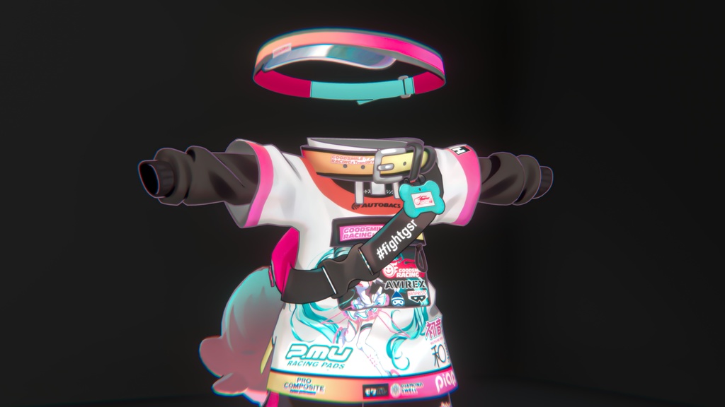 【無料】まめひなた Good Smile Racing 2021 Texture