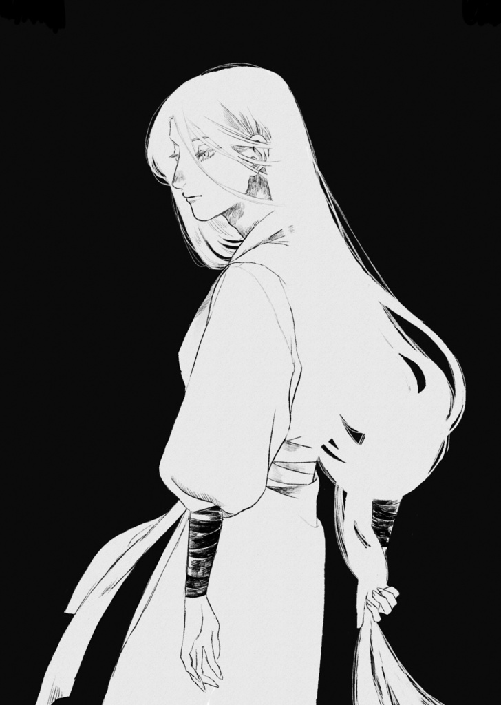 目覚め 墨染めの うつし